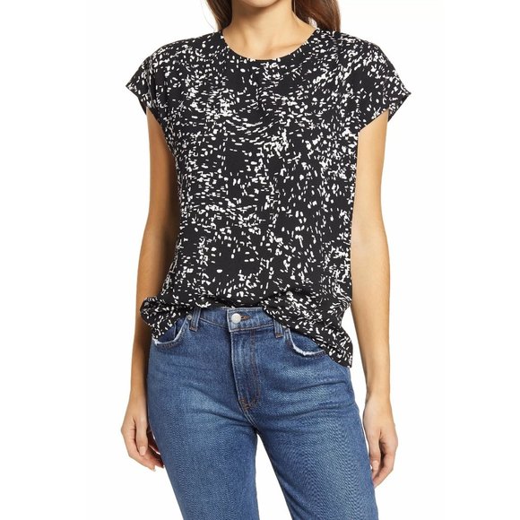 Halogen Cap Sleeve Blouse - Picture 1 of 3